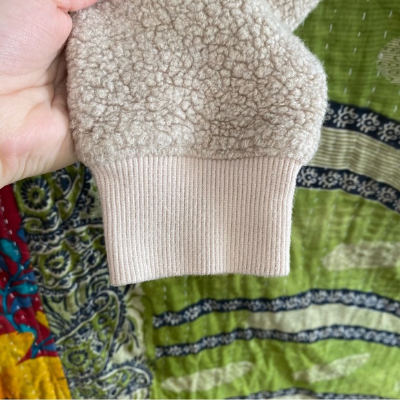Outdoor Voices Oatmeal MegaFleece Wool Blend Crewneck Sweater Size Extra Small - Picture 9 of 14